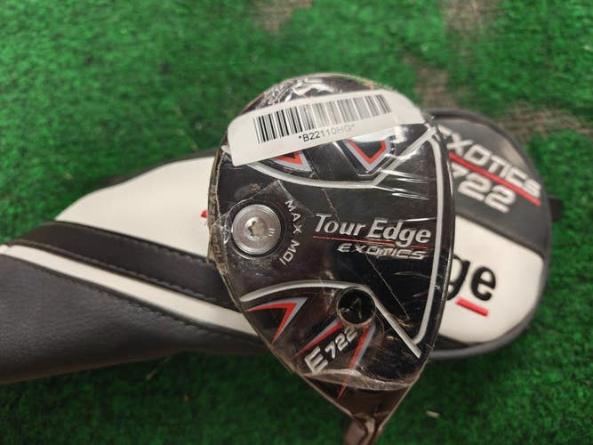 Tour Edge Exotics E722 4 Hybrid 4H 22 Degree Senior Flex Ventus 6A Graphite NEW