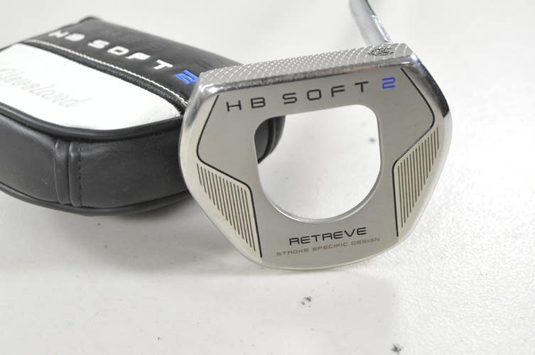 Cleveland HB Soft 2 RETREVE 34" Putter RH Steel with Head Cover #219872
