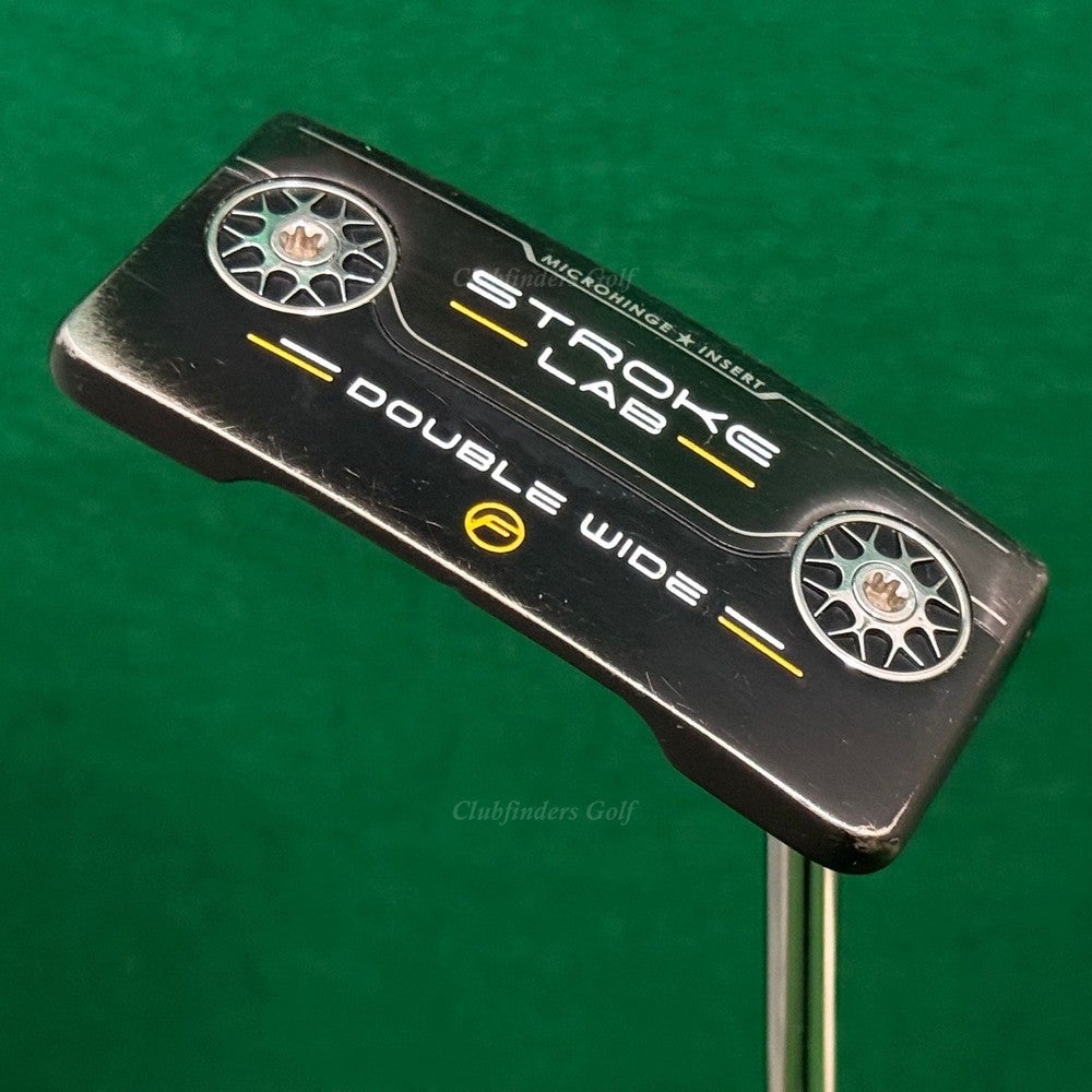 Putter DOUBLE WIDE BLACK Stroke Lab Double Wide LAB Odyssey Black