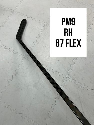 Senior(1x)Right PM9 87 Flex 67” ProBlackStock™ Unbranded Blackout Pro Stock Nexus Hockey Sticks