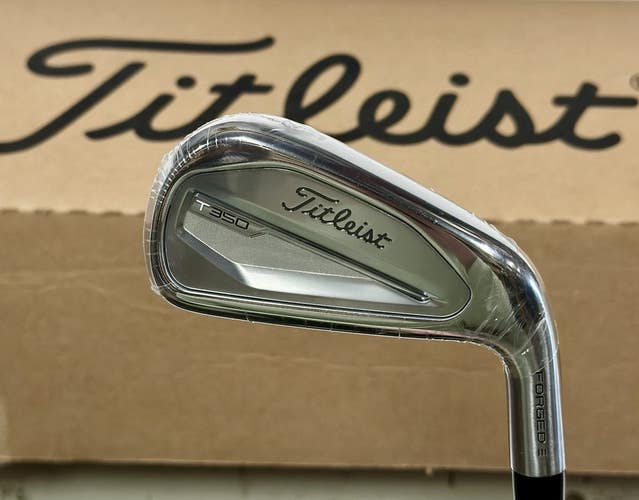 Titleist T350 3G Iron Set 5-GW Steel True Temper AMT Red R300 Regular Flex MINT!