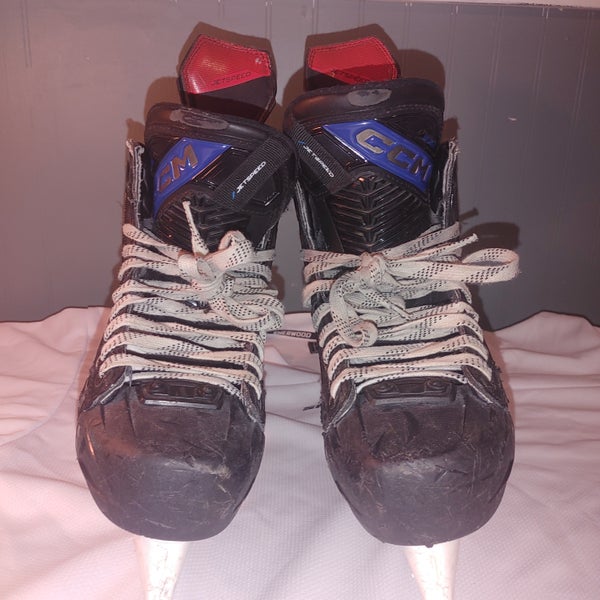 Black 2022 CCM JetSpeed FT6 Hockey Skates Regular Width 7.5 (Used)