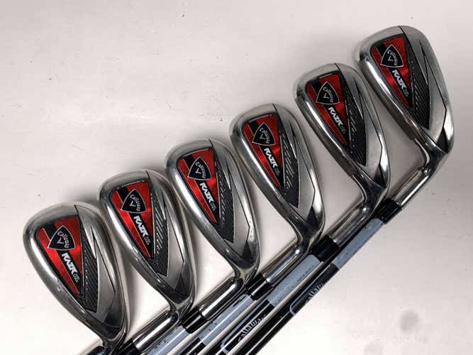 Callaway Razr HL Iron Set 7-PW+GW+SW 60g Senior Graphite Mens RH