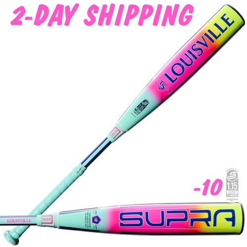 NEW | 2027 Louisville Slugger SUPRA 27" / 17 oz USSSA 2¾" Travel Baseball Bat +Warranty | FAST SHIP