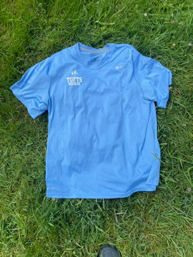 Blue  Tufts squash XL Men's Nike Shirt (Used)