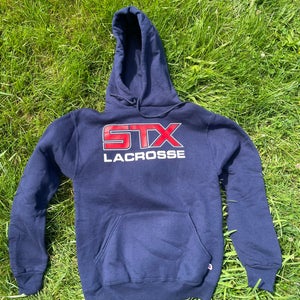 Blue vintage stx lacrosse Adult Unisex Small Russell Athletic Sweatshirt (Used)
