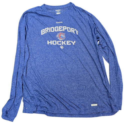 Brideport Sound Tigers Reebok long sleeve T-Shirt Adult XXL (15812)