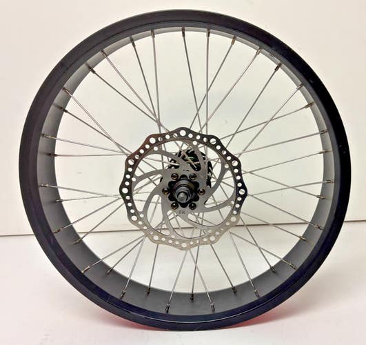Fat Bike 36-Spoke Disc Brake Bolt-On 20" Front Wheel EXCELLENT Fast Shipping