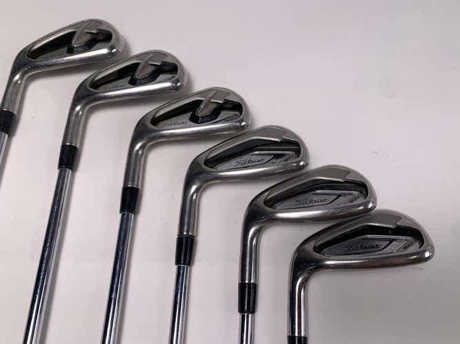 LEFTY Titleist T300 Iron Set 5-PW KBS Tour-V 110g Stiff Steel Mens LH -1/2''