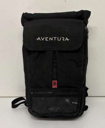 Chrome Industries Soyuz/Aventura Black Roll-Top Waterproof Backpack