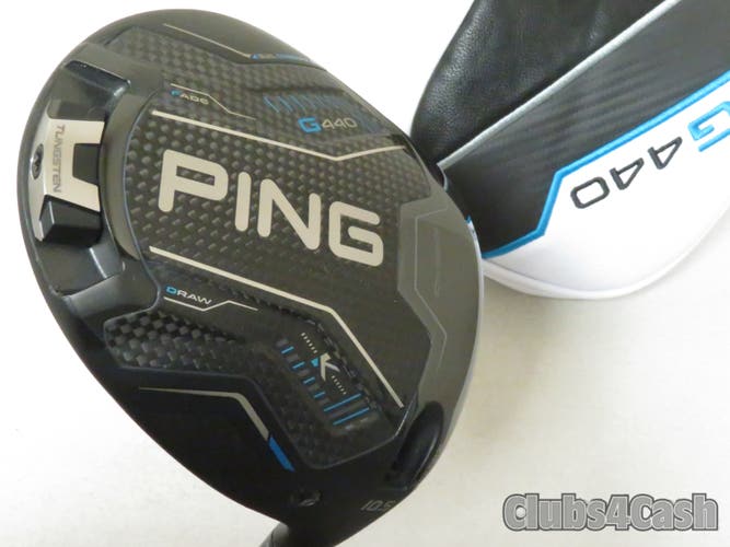 PING G440 LST Driver 9° TOUR 2.0 Black 65 X Flex +Cover  Near