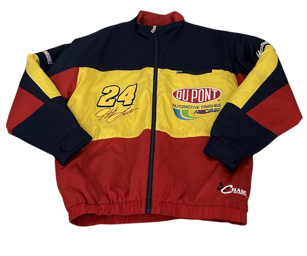 Chase Authentics Jeff Gordon DuPont NASCAR Jacket Men's XL Racing