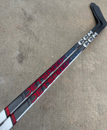 CCM JETSPEED FT6 PRO 2 PACK Pro Stock Hockey Stick Grip P90M 80 Flex Left 2064