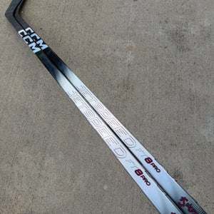 2 Pack CCM JETSPEED FT8 PRO Pro Stock Hockey Stick Grip P90 80 Flex Right 2086