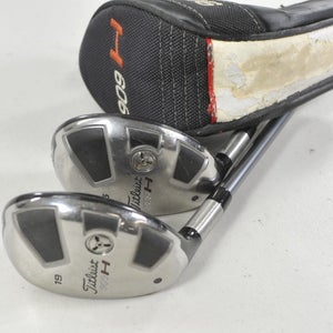 LEFT HANDED Titleist 909H 15* and 19* Hybrid Set Stiff Flex Graphite # 215664