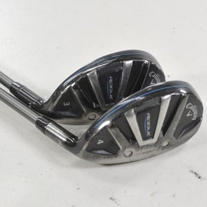 Callaway Rogue 3 and 4 Hybrid Set Regular Flex RH Synergy 60g Graphite #220089