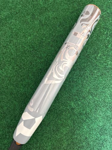 Gray 2023 DeMarini Whisper Composite Bat (-9) Composite 25 oz 34" (New)