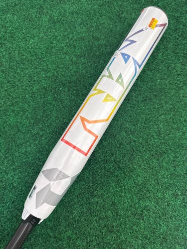 White 2025 DeMarini Prism+ Composite Bat (-10) Composite 22 oz 32" (New)