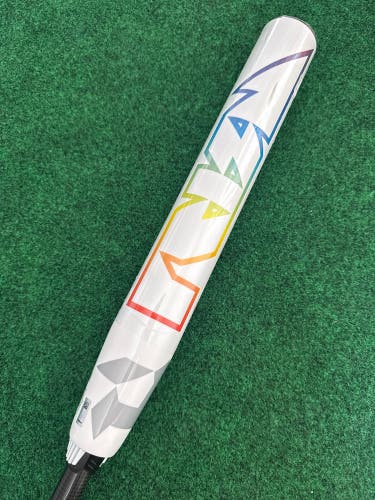 White 2025 DeMarini Prism+ Composite Bat (-10) Composite 23 oz 33" (New)