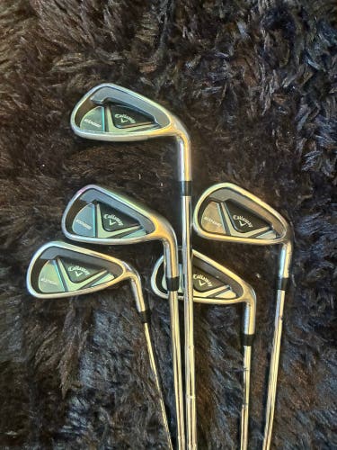Men's 2021 Callaway Edge Right Handed Iron Set (Used)
