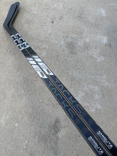 2 Pack CCM Tacks XF PRO Pro Stock Hockey Stick Grip 85 Flex P19 Right 2020