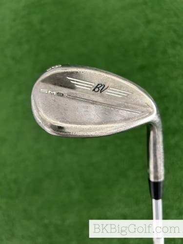Titleist Vokey SM9 Brushed Steel 58 Degree Wedge / Wedge Flex