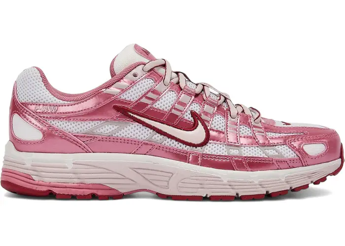 Size 9 - Nike P-6000 White Silt Red Peony (Women's) IO3496-100