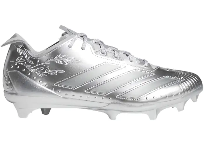 Size 9 - adidas Adizero Electric II Coins Silver Metallic JQ6768