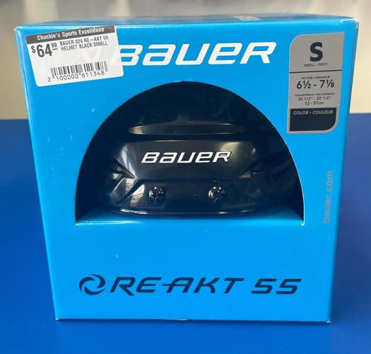 NEW! Bauer RE-AKT 50 Hockey Helmet (Senior Small)