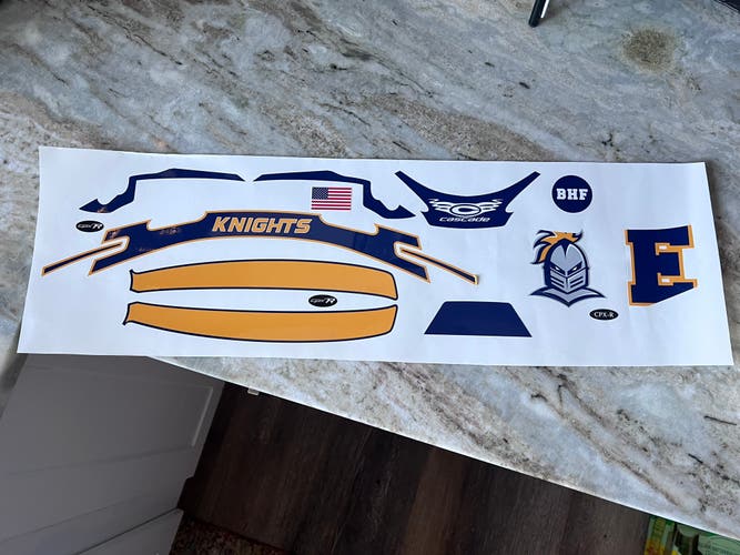 Cascade CPX-R Helmet (New) Decals