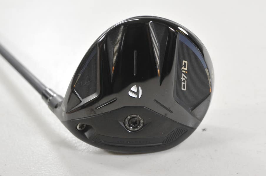 TaylorMade Qi4D 3-15* Fairway Wood Stiff Flex Right Reax 65g