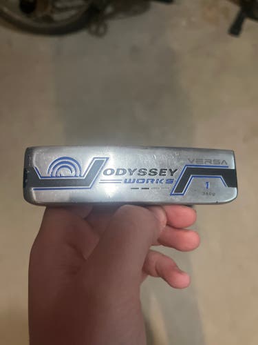 2015 Odyssey Works Versa 1 Right Handed Putter Junior Steel Shaft 35" (Used) with head cover