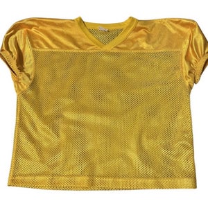 A4 Youth XL Football Practice Jersey Yellow Athletic Sports Training Shirt