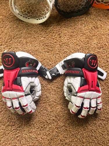 Warrior Burn Lacrosse Gloves (Used)