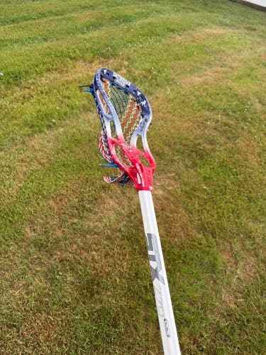 Custom Lacrosse Stick Bravo 1 with TMD Rhombus. Comes with shaft!