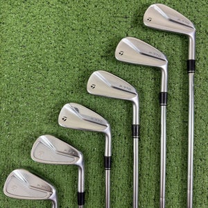 Taylormade P7MC P770 Combo Forged Iron Set 4-9 KBS Tour 120g Stiff Flex Steel