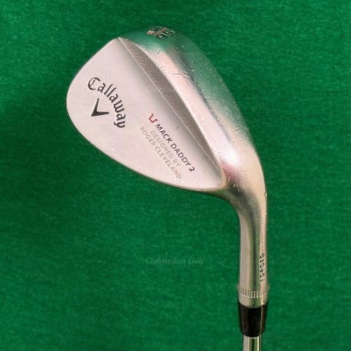 Callaway Mack Daddy 2 Chrome 56-14S 56 Sand Wedge Dynamic Gold Steel Wedge Flex