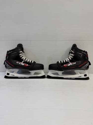 2019 CCM JetSpeed FT2 Hockey Goalie Skates Regular Width Pro Stock 9.5 (New)