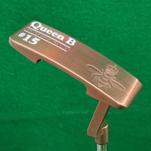 Bettinardi 2023 Queen B #15 Caramel Copper PVD 35.25" Putter Golf Club W/ HC