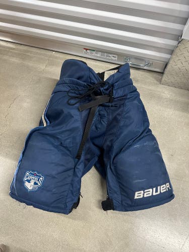 Madison capitals Senior Large Bauer Custom Pro Hockey Pants Pro Stock (Used)