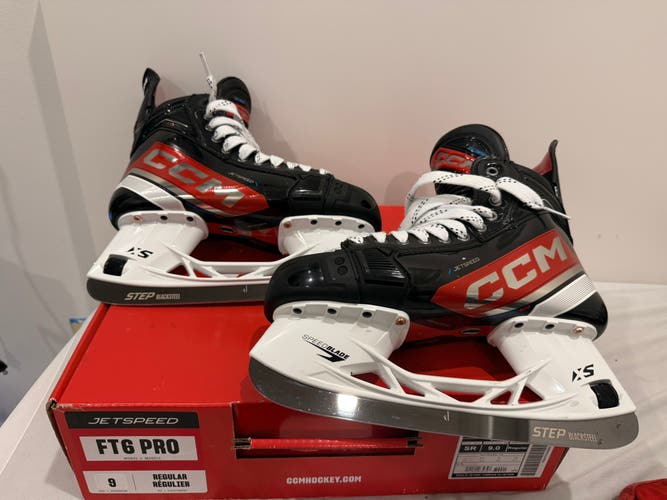2023 CCM JetSpeed FT6 Pro Hockey Skates Regular Width 9 (New)