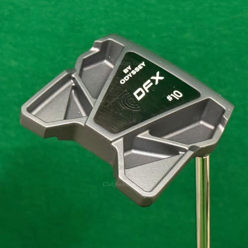 Odyssey DFX #10 S Charcoal 2025 33" Slant-Neck Mallet Putter Golf Club