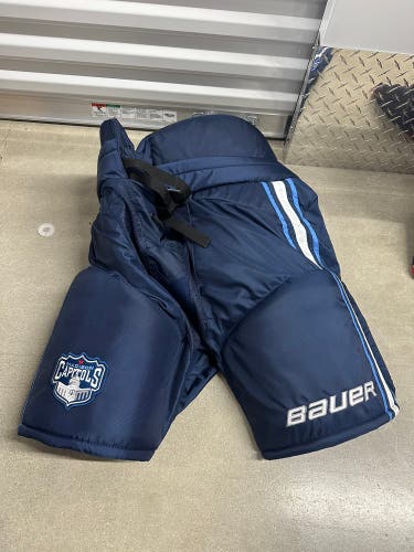 Madison capitals Senior Large Bauer Custom Pro Hockey Pants Pro Stock (Used)