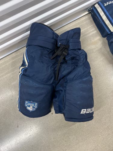 Madison capitals Senior Medium Bauer Custom Pro Hockey Pants Pro Stock (Used)
