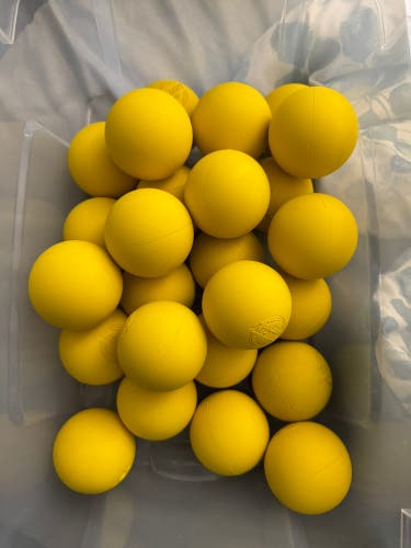 25 BRAND NEW VELOCITY LACROSSE BALLS