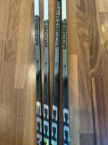 Intermediate CCM Ribcor Trigger 8 Pro Right Handed Hockey Stick P28 65 Flex Pro Stock (Used)