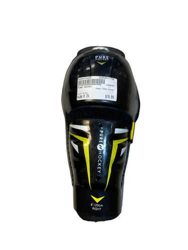 Used Bauer NEXUS 4000 Senior Shin Guards White 16" 11375-S000376440