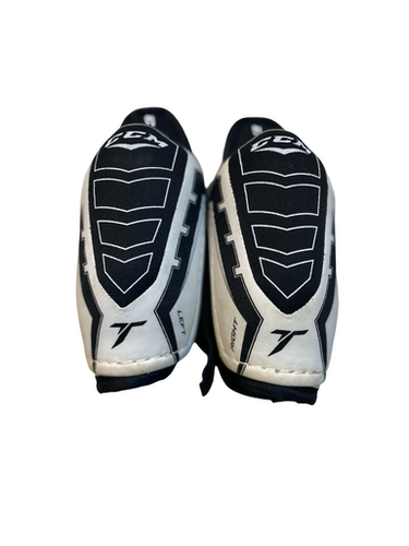 Used Bauer NEXUS 4000 Senior Shin Guards White 16" 11375-S000376441