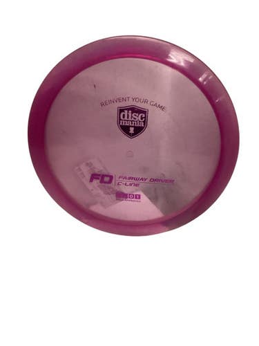 Used Discmania Fd C-line Disc Golf Driver Purple 176g 11443-s000205957