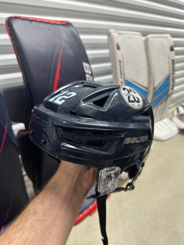 Madison capitals small Bauer Re-Akt 155 Helmet Pro Stock (Used)